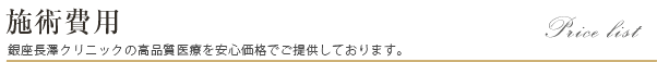 施術費用